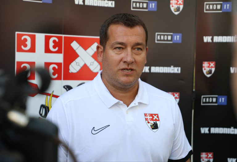 Uroš Stevanović: Radnički ima najviše ambicije, idemo korak po korak